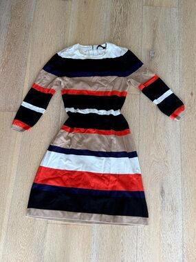 Karen Millen Striped Sheath Dress - Red, Black, White, Navy, Tan